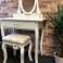 Cosmetic table + chair / Dressing table with Mirror - furnitures image 2