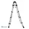 Комплект многофункционални алуминиеви телескопични стълби 5.6m KRAFTMULLER картина 3