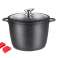 Cooking pot  with its lid available in several sizes and colors image 2