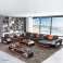 VATAR Modernes neuestes Wohnzimmer Italienisches Ledersofa Design Bild 3
