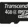 Transcend MicroSD-kort 4GB SDHC Cl. (uden adapter) TS4GUSDC4 billede 2
