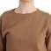 Bluza bawełniana Galliano Brown Crewneck zdjęcie 1