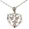 Dolce & Gabbana 925 Silver Heart Charm Halskjede bilde 1