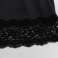 Dolce & Gabbana čierny hodvábny kvetinový čipkovaný spodný prádlo fotka 1