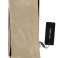 Dolce & Gabbana Beige Brun Sidenscarf bild 1