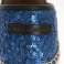Dolce & Gabbana Blau Pailletten Logo Loafers Espadrilles Bild 1