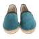 Dolce & Gabbana Blue Zamsz Skórzany Corrida Espadryle zdjęcie 1