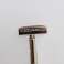 Dolce &Gabbana Silver Brass Vierkante Rode Steen Manchetknopen foto 1