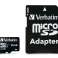 Verbatim MicroSD/SDHC kortelė 16GB Premium Class10 + Adapte retail 44082 nuotrauka 2