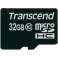 Transcend MicroSD/SDHC kaart 32GB klass10 w/o Adap. TS32GUSDC10 foto 2