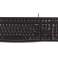 Клавиатура Logitech K120 за бизнес черен ES-Layout 920-002518 картина 2