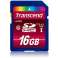 Transcend Tarjeta SD 16GB SDHC UHS-I 600x TS16GSDHC10U1 fotografía 1