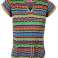 T-shirty i topy damskie z dzianiny w stylu vintage zdjęcie 3