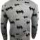 Herren Batman Pullover 100% Arcylic Sweatshirt Pullover Halloween Langarm Tops Bild 2