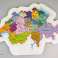 puzzle - mapa z podziałem na landy, mix -Niemcy i Szwajcaria zdjęcie 1