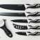Set of 6 non-stick knives, anti-bacterial, non-slip handle. image 6