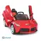 Coche eléctrico infantil FERRARI Nueva licencia oficial 12V. fotografía 4