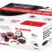 Royalty Line RL-ES2014M; Marmo rivestimento pentole set 14pcs Rosso/Nero foto 2