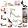 Calzature da donna alla moda - scarpe, pantofole, tacchi, zeppe, ballerine, ecc. foto 1
