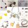 Vente en gros de bijoux fantaisie de mode - Lot assorti avec bain hypoallergénique photo 4