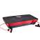 Fitness Body Magnetic Therapy Vibration Plate   Music 73cm  Schwarz Rot Bild 2