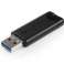 USB-Stick 256 GB Verbatim 3.0 Pin Stripe Svart detaljhandel 49320 bild 7