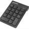 Manhattan бездротова цифрова клавіатура ноутбук / ПК 178846 Чорний зображення 2