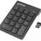 Manhattan Numeric Keyboard RF Wireless Notebook / PC 178846 Black fotka 4