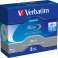 Verbatim BD-R 25GB / 1-6x ékszerdoboz (5 lemezes) DataLife fehér kék felület 43836 kép 2