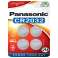 Panasonic Batterie Lithium CR2032 3V Blister (4-Pack) CR-2032EL/4B image 2