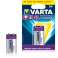 Varta Batterie Lityum E-Blok 6FR61 9V Blister (1&#39;li Paket) 06122301401 fotoğraf 2