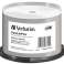 Verbatim DVD-R 4.7GB/120Min/16x Cakebox (50 Disc) InkJet Printable 43744 image 1