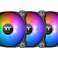 Thermaltake PC-ház ventilátor PURE PLUS RGB 12 3-pack CL-F063-PL12SW-A kép 1