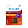 Philips MicroSDXC 64GB CL10 80mb/s UHS-I + adapteris mažmeninė prekyba nuotrauka 2