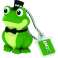 Emtec USB 2.0 M339 16GB эстрадный певец Frog (ECMMD16GM339) изображение 3