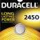 Duracell-batteri litiumknappcellebatteri CR2450 3V blisterbrett (1-pakning) 030428 bilde 5
