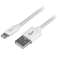 STARTECH Apple 8Pin žaibo jungtis USB kabelis iPhone / iPod 2m USBLT2MW nuotrauka 4