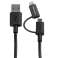 STARTECH Apple Lightning Micro USB to USB cable iPhone iPad 1m LTUB1MBK image 2