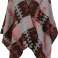 Ruanas Ponchos įvairovė moterims - European Premium Lot RNEW01 nuotrauka 8