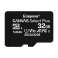 Kingston MicroSDHC 32GB + adapterio drobė Select Plus SDCS2 / 32GB nuotrauka 2