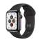 Apple Watch 5 40 mm Czarna stalowa obudowa z czarnym paskiem sportowym LTE MWX82FD / A zdjęcie 1