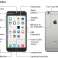 Apple iPhone 6 - Smartphone - 4G LTE - 16 GB - CDMA / GSM - 4,7 &quot;- 1334 x 750 pixlar (326 ppi) - Retina HD - 8 MP (1,2 MP främre kamera) - rymdgrå bild 1