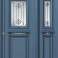 ALUMINIU DOORS WITHOUT THERMAL BARRIER FROM 199 EURO/SQUARE METTER image 2