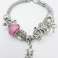 Lote de 100 Pulseras de Acero Estilo Pandora - Variedad y Calidad Hipoalergénica fotografía 1