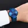 Ultra tenké hodinky vodotěsné křemenné minimalistické náramkové hodinky Unisex fotka 5