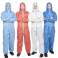 Koronaviruso apsauginiai kostiumai, antibakteriniai kostiumai nuotrauka 8