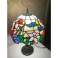 Stained PNI foot lamp Stained glass handmade 12 inches image 4