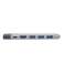 MINIX NEO C-DEGR, Adaptateur multiport USB-C vers HDMI, 3 x USB 3.0, SD/micro photo 2