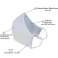 Atemschutzmaske - Community Maske WEISS Nano Silver Bild 4