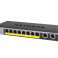 Commutateur Netgear 8x1000 PoE + 2xSFP lüfterlos Metall - GS110TPP-100EUS photo 1